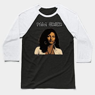 Pam Grier Baseball T-Shirt